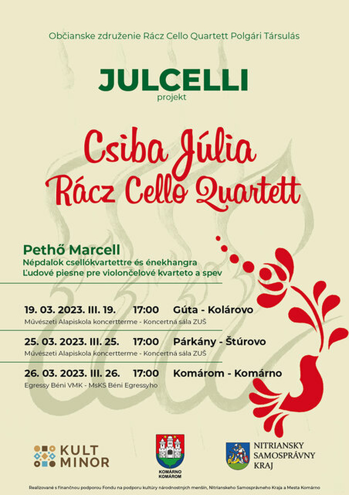 Csiba Júlia Rácz Cello Quartett